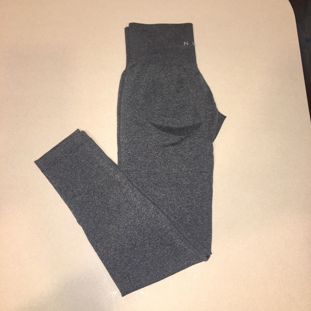 NVGTN Speckled black seamless leggings